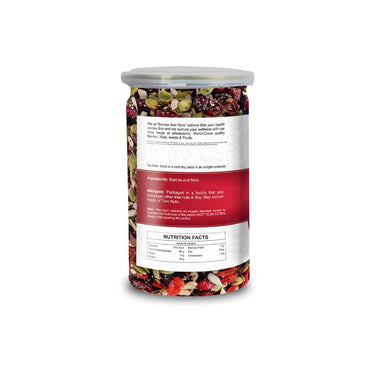 Berries And Nuts Premium Roasted Seeds Mix & Berries & Seeds Mix Combo | 400 Grams 1 Bottel 200 Grams